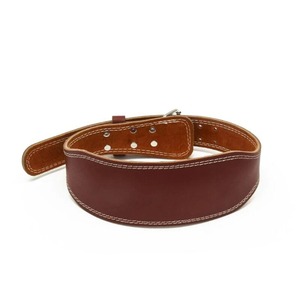 Cinturón de levantamiento de pesas de cuero de 10mm para gimnasio para sentadillas pesadas, cinturón de entrenamiento de gimnasio en blanco liso de Color marrón para Unisex - Product Image 6