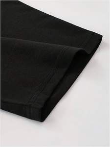 Imprimé personnalisé DTG T-Shirt Boxy Fit Drop Shoulder 100% Cotton Stand Collar Fast OEM Supply Streetwear Style - Product Image 5