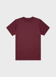 T-shirt à manches courtes et col rond de couleur bordeaux pour hommes du Bangladesh, de la meilleure qualité avec un Design personnalisé - Product Image 3