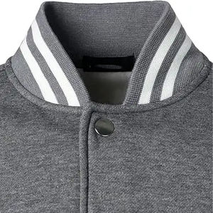 Venta al por mayor nuevo mejor material carta hombres chaquetas de secado rápido transpirable largo Pakistán hecho Versity chaquetas con servicio OEM ODM - Product Image 3
