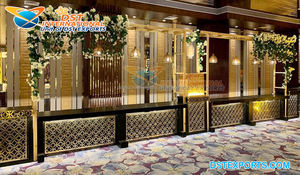 Comptoir de nourriture en acier inoxydable, comptoir de nourriture coloré, à affichage Led, pour décor, pour mariage, punk jabs - Product Image 3