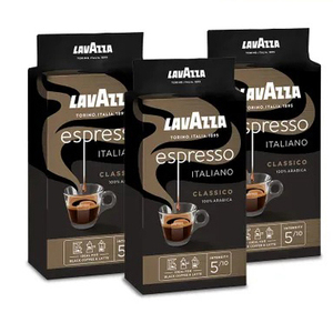 Café Molido Lavazza Espresso Listo para Enviar, 250 g, Aroma Intenso, Café Italiano Tostado en Polvo, Paquete de Café Espresso Clásico a Granel - Product Image 5