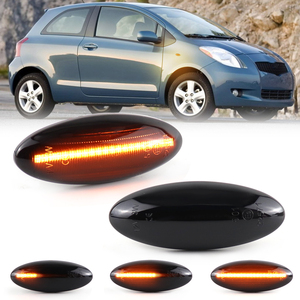 Đèn <span class=keywords><strong>LED</strong></span> báo rẽ siêu sáng nhấp nháy cho Toyota Yaris RAV4 Auris COROLLA, đèn xi nhan động, phản quang tuần tự - Product Image 1