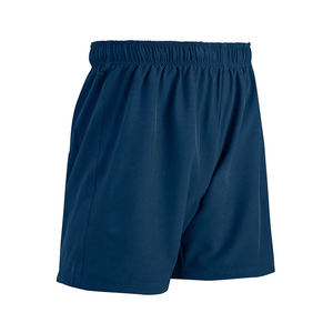 Shorts d'entraînement de gymnastique pour hommes de taille flexible en coton/polyester de qualité supérieure impression DTG personnalisée de couleur unie vêtements d'extérieur d'été - Product Image 2