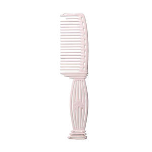 JPBQ Parthenon Classic White YS-606 Wide Tooth <b>Comb</b> Flat Type with Plastic/PC Handle for Home Travel Salon Use - Product Image 1