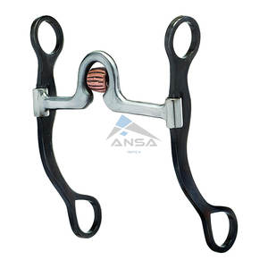Bocado Profesional Weaver de 5 Pulgadas de Acero Inoxidable de Alta Calidad para Entrenamiento de Caballos ANSA IMPEX AI - Bocados para Montar a Caballo - Product Image 1