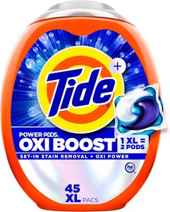 Tide Détergent à lessive 4-en-1, Tide PODS Ultra OXI, prix de gros, 59 charges, bon marché - Product Image 3