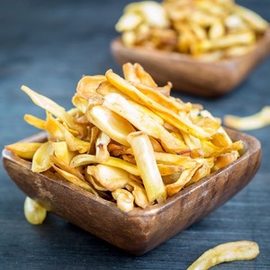 Délicieuses chips de fruits de jacquier bio tranches de fruits secs sains et savoureux fabriqués au Vietnam - Product Image 1
