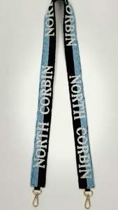 Bold Color Embroidered <b>Bag</b> <b>Strap</b> Belt <b>Replacement</b> - Product Image 2