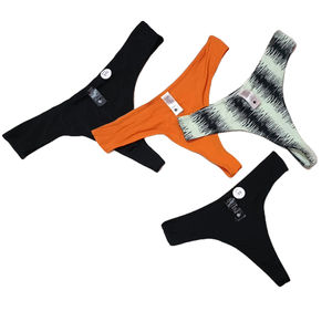 Venta al por mayor de las mujeres Super Stretch Sexy Low Rise Cheeky Panties Soft Comfort Light and dark ropa interior sin costuras Pnty Tanga de moda - Product Image 1