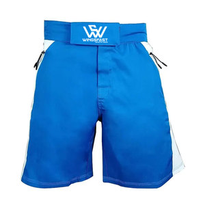 กางเกงขาสั้น MMA สำหรับผู้ชายสีตัดกันทำจากปากีสถาน - Product Image 1