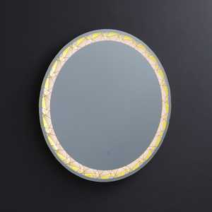 กระจก LED ทรงกลมขนาด 80 ซม. พร้อมปุ่มสัมผัสหลากสี ประเภทสินค้า - Product Image 1
