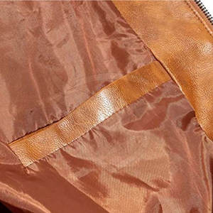 Chaqueta de cuero más vendida Chaquetas de cuero de MOQ bajo Nueva llegada Chaquetas de cuero impermeables para hombres - Product Image 5