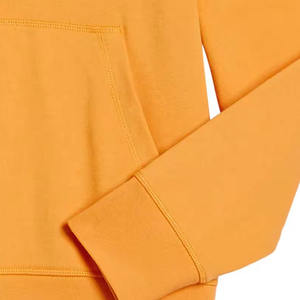Solid <b>orange</b> color 2026 latest design <b>men</b> outdoor wear <b>men</b> <b>hoodies</b> with custom logo and design hot sale product - Product Image 4