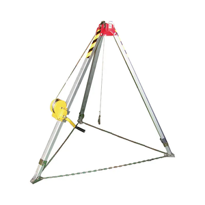 Kit de rescate de emergencia directo de proveedor: trípode, cabrestante para rescate en túneles con polea 5:1 y cable de acero de 30m - Product Image 5