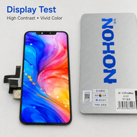 NOHON LCD-Bildschirm für iPhone 11 Pro Max 6,5 Zoll TFT-Display Touch-Digitizer-Baugruppe FHD+ Ersatz-Reparaturteile-Set Getestet