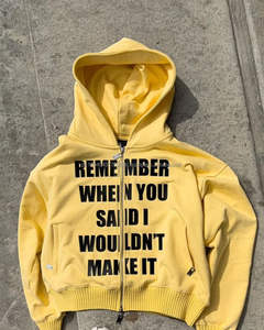 Hommes Pull Graphique Hoodies Y2K Coréen Personnalisé Fermeture Éclair Cordon Sweat Streetwear À Capuche Polaire Casual Harajuku Style - Product Image 4