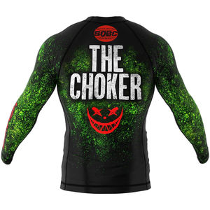 Compression Gym Chemises Surf À Manches Longues Logo Personnalisé UV BJJ Rashguard MMA Sublimé Hommes Rash Guard DHL Sublimation FEDEX OEM - Product Image 2