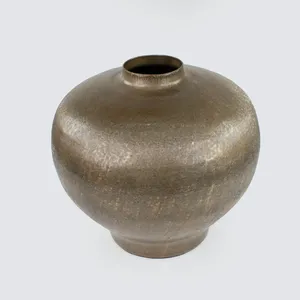 Florero de Aluminio Pulido, Floreros Metálicos Decorativos Modernos para Sala de Estar, Oficina, Bodas y Decoración del Hogar - Product Image 2