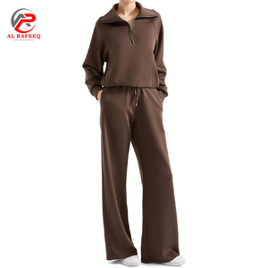Chándal de dos piezas para mujer, sudadera de manga larga con cremallera, pantalones largos, conjuntos de chándal para correr - Product Image 6