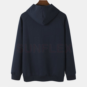 เสื้อมีฮู้ดสำหรับผู้ชายในฤดูหนาวแบบลำลองผ้าโพลีเอสเตอร์/ ผ้าฝ้ายสำหรับผู้ใหญ่คอปกแบบเรียบง่าย - Product Image 2