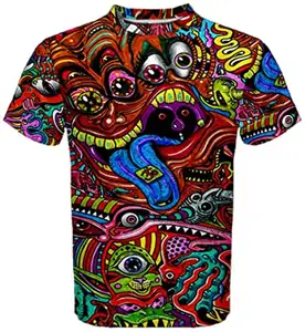 Camiseta de Manga Corta con Cuello Redondo, Estampado en Serigrafía, Diseño Personalizado de Alta Calidad, Tallas Grandes, 100% Algodón, para Hombre, Bangladesh - Product Image 1