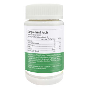 בדיקות מעבדה טבסק חומצות אמינו טבליות תמיכה לצמיחה שרירים & התאוששות למבוגרים - Product Image 5