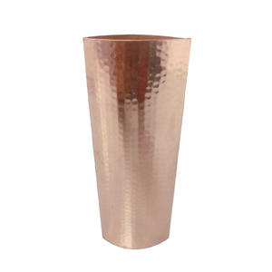 Florero de metal hecho a mano de lujo para exteriores e interiores Floreros decorativos de metal grandes Acabado en negro Moderno - Product Image 4