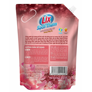 น้ำยาปรับผ้านุ่มสำหรับเสื้อผ้า2.2L แสงแดดแบรนด์ LIX ราคาดีที่สุดสำหรับฤดูร้อน - Product Image 2