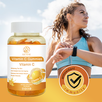 Gommes Éclaircissantes pour la Peau à la Vitamine C, Complément Booster de Soutien Immunitaire, Bonbons Gommes à la Vitamine C