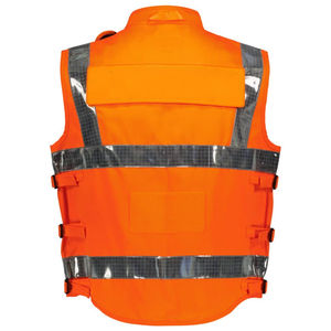 Gilet tactique haute visibilité personnalisable Gilet haute visibilité avec caractéristiques respirantes et imperméables avec logo personnalisé Fabricant - Product Image 4