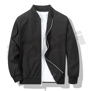 Chaqueta bomber para hombre, elegante, ligera, a prueba de viento, con cremallera, abrigo de moda, ropa de calle, chaqueta Softshell ajustada - Product Image 5