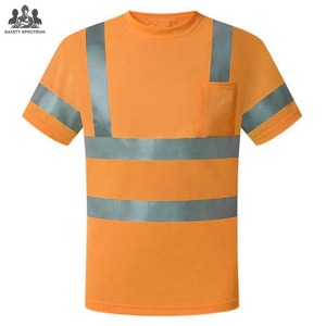 เสื้อยืดทำงานผู้ชายแบบสะท้อนแสง ระบายอากาศ กันน้ำ |   ชุดยูนิฟอร์มอุตสาหกรรม |   การผลิต OEM จำนวนมาก - Product Image 3