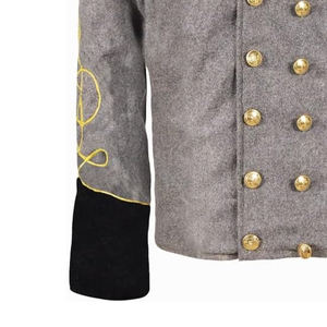 Veste de reproduction des États-Unis confédérés, uniforme en laine d'infanterie du sud - Product Image 4