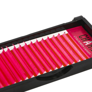CharmLash Productos de pestañas Venta al por mayor Extensiones de pestañas de lujo Cajas de embalaje Vibrante Glamoroso Llamativo Multicolor - Product Image 3