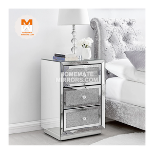 <span class=keywords><strong>Table</strong></span> <span class=keywords><strong>de</strong></span> <span class=keywords><strong>chevet</strong></span> à <span class=keywords><strong>3</strong></span> <span class=keywords><strong>tiroirs</strong></span> avec miroir, vente en gros, prix bas - Product Image 1