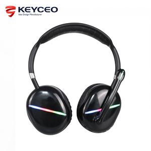 Auriculares con luces LED RGB para videojuegos, cascos con cancelación de ruido y micrófono, bluetooth - Product Image 6
