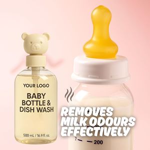 Líquido desinfectante natural para lavado de biberones, limpia biberones con fórmula a base de plantas de alta calidad para bebés - Product Image 3