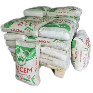 Cemento Portland de Grado Superior CJSC TOJIKCEMENT para Construcción, Origen TJ, Precio de Fábrica Directo al por Mayor, Resistente al Sulfato - Product Image 1