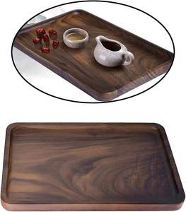 Plateau en bois de manguier naturel Assiette de service faite à la main à faible coût pour le petit déjeuner, les collations et l'utilisation de table Plateau de service en bois de la meilleure qualité - Product Image 4