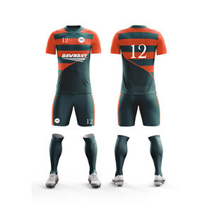 Uniforme de Fútbol Sublimado para Hombre y Jóvenes |   Tallas para Hombre, Mujer y Jóvenes |   Ropa Deportiva Ligera de Secado Rápido al por Mayor - Product Image 6