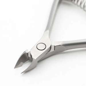 High Quality Professional Nail Care Tool Double <b>Spring</b> Cuticle Nippers Curved Stainless Steel Cuticle Nipper <b>Clip</b> for Fingers - Product Image 5