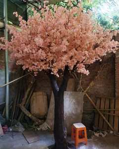 DREAMLIKE, recién llegado, árboles artificiales de flor de cerezo blanco, árbol de tronco de Metal dorado para entrada y telón de fondo, decoración de boda - Product Image 5
