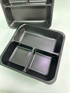 Boîte de plateau en plastique PET PS PP pour l'emballage-Plateau en plastique multifonctionnel pour la viande de supermarché - Product Image 4