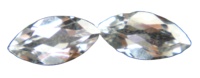 Batu Permata PDM Trendy Topaz Putih Terbaik, Batu Permata Lepas Potongan Facet Bentuk Marquise, Harga Grosir Pabrik untuk Perhiasan Mewah