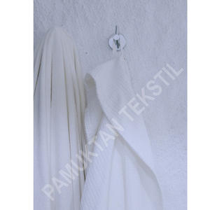 Peignoir en coton gaufré de qualité supérieure 100% coton, blanc, peignoir d'hôtel, tissé à la main, séchage rapide, tailles S-XXL, fabriqué en Turquie - Product Image 6