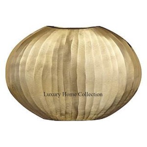 Jarrón de exhibición de flores duradero de Metal moderno, decoración del hogar y esquina decorativa de Color dorado, macetas de jardín con diseño de punción fundida de aluminio - Product Image 2