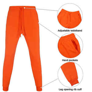 Trajes de chándal para hombre lisos Logotipo de chándal personalizado Conjuntos de Jogger de dos piezas Conjuntos de chándal de lana para hombre 1 pieza 100% Poliéster Adultos - Product Image 5
