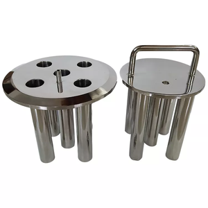Disesuaikan 12000gauss <span class=keywords><strong>SUS316L</strong></span> Food Grade penjepit cepat pelepas jenis filter magnetik, Magnet pipa, perangkap cairan magnetik - Product Image 2