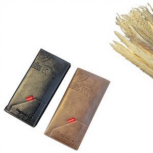 กระเป๋าสตางค์หนังสังเคราะห์สำหรับผู้ชาย ดีไซน์พรีเมียม ทนทาน บางเฉียบ พับได้ ใส่บัตรได้ จัดระเบียบเงินสดอย่างมีสไตล์ ทันสมัย - Product Image 5